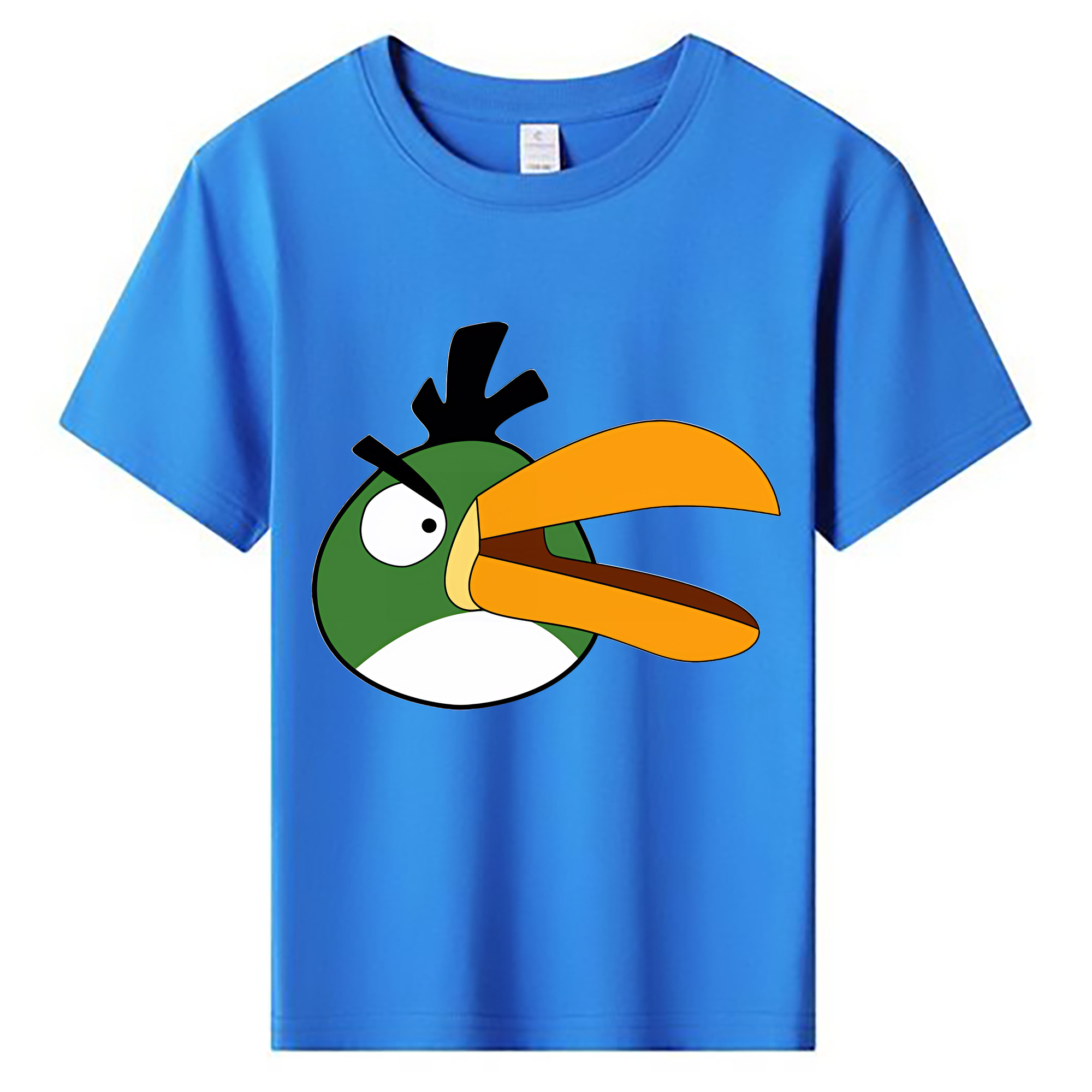 （画像用） Angry Birds アングリーバード 綿100％キッズTシャツ（フロントプリント）